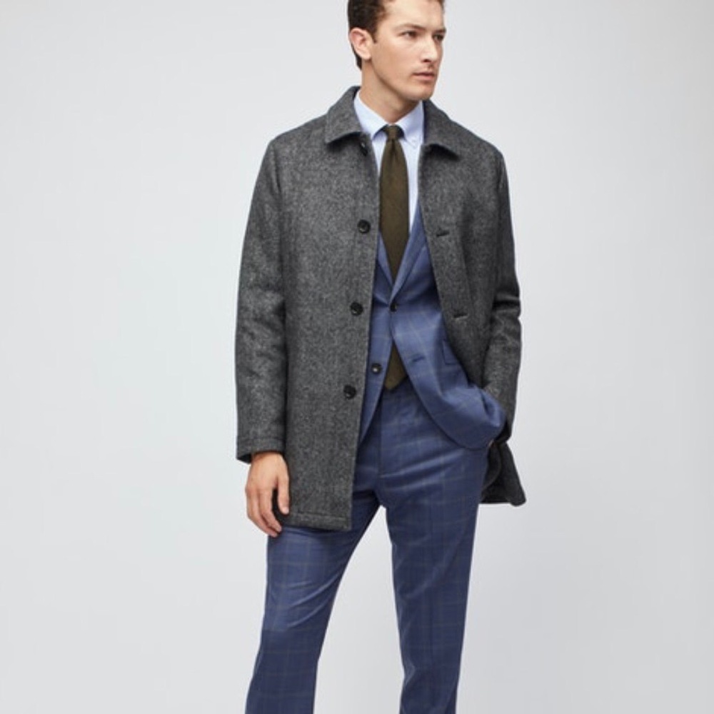 Bonobos Italian Wool Car Coat NWT